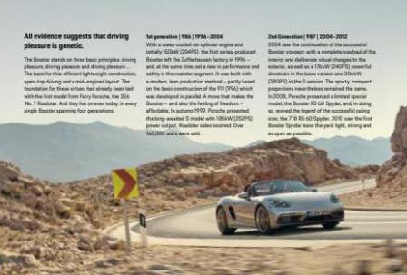 Porsche Boxster 25 years edition. Page 20