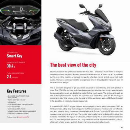 Honda Scooters 2022. Page 21