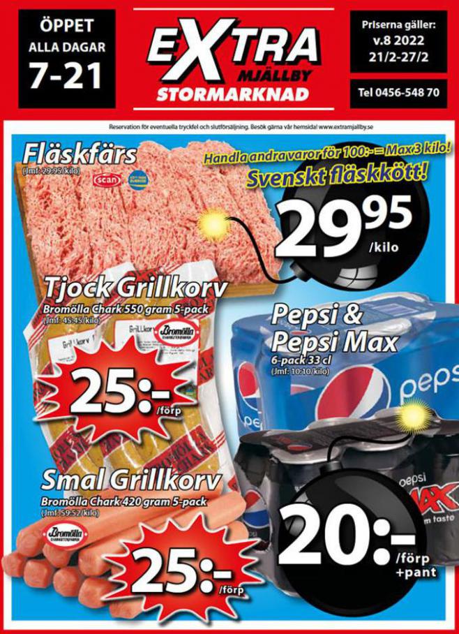 Extra Mjällby Stormarknad veckans blad. Extra Mjällby Stormarknad (2022-02-27-2022-02-27)