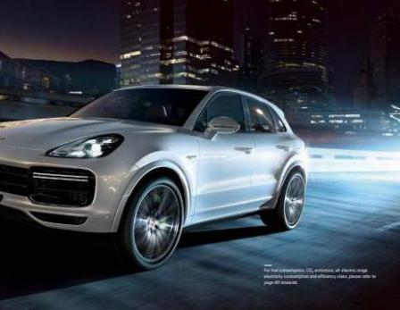 The new Cayenne Turbo S E-Hybrid models. Page 7