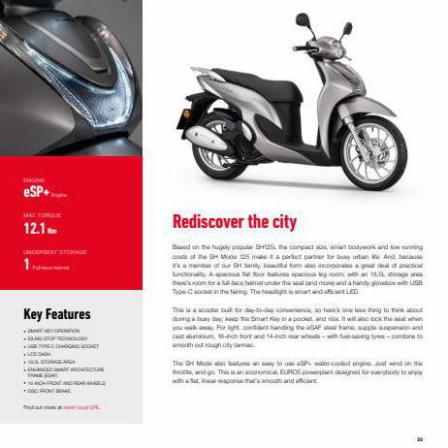 Honda Scooters 2022. Page 23