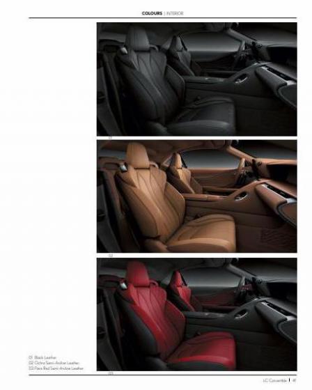 Lexus LC Convertible. Page 41