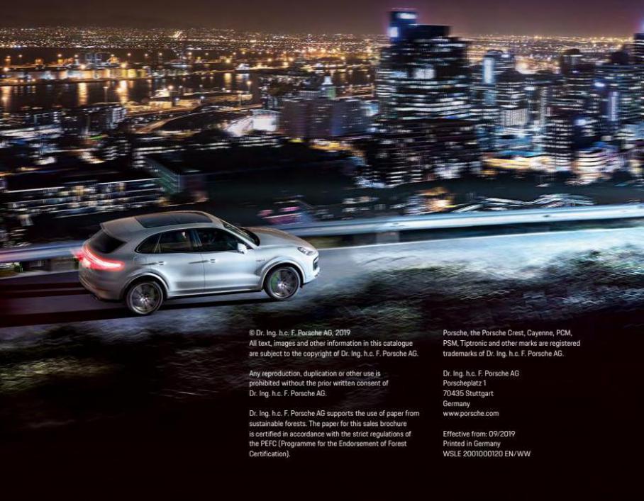 The new Cayenne Turbo S E-Hybrid models. Page 44
