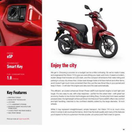 Honda Scooters 2022. Page 25