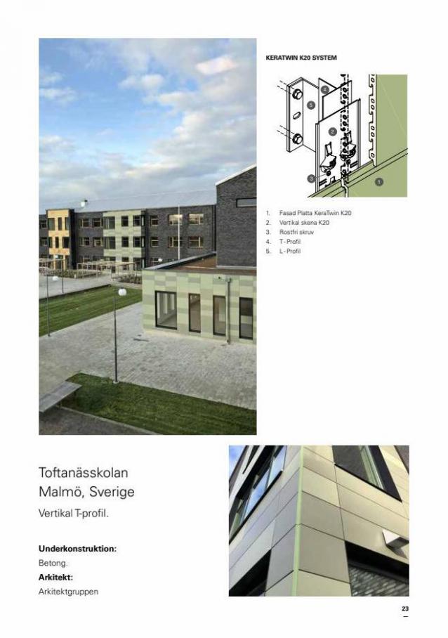 Svenska Kakel Fasad System. Page 23