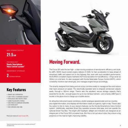Honda Scooters 2022. Page 7