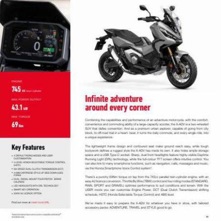 Honda Scooters 2022. Page 11