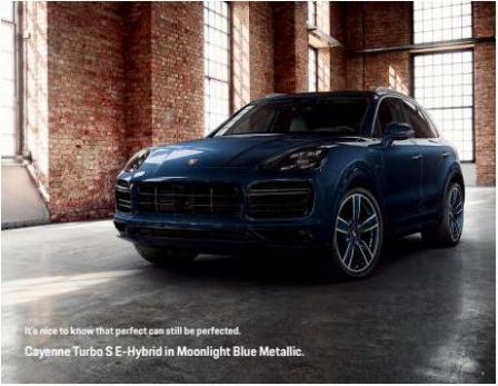 The new Cayenne Turbo S E-Hybrid models. Page 30