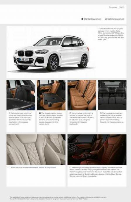 BMW The X3. Page 33