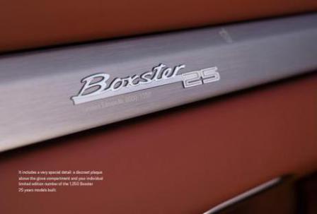 Porsche Boxster 25 years edition. Page 34