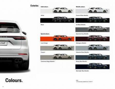 The new Cayenne Turbo S E-Hybrid models. Page 38