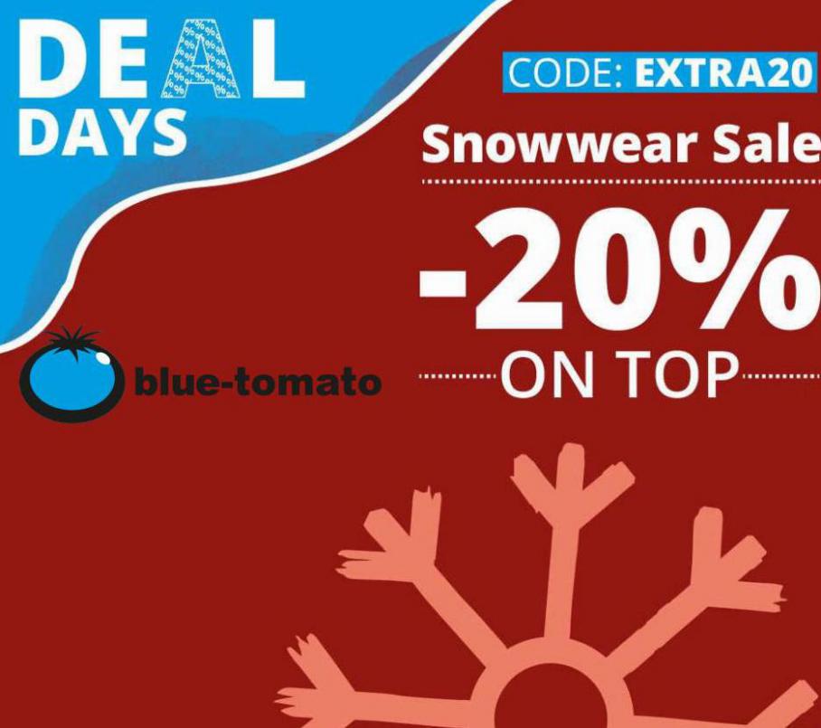 Deal Days. Blue Tomato (2022-02-28-2022-02-28)