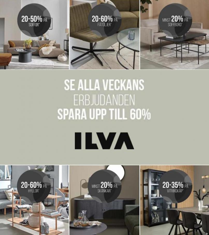 ILVA Erbjudande Spara upp till 60%. ILVA (2022-02-28-2022-02-28)