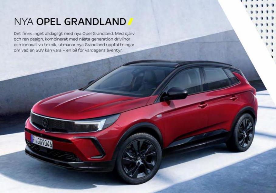 Nya Opel Grandland. Page 4