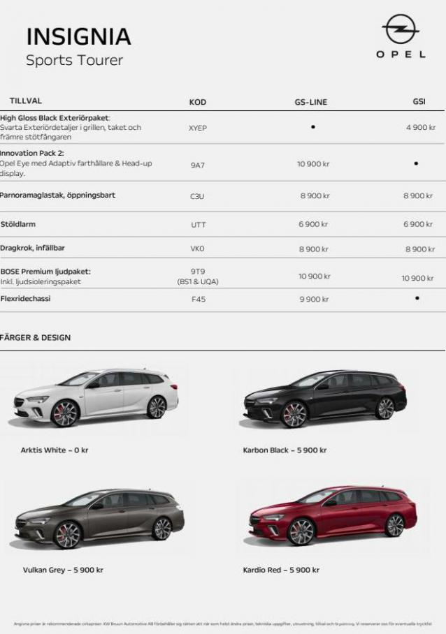 Opel - Insignia Sports Tourer. Page 4