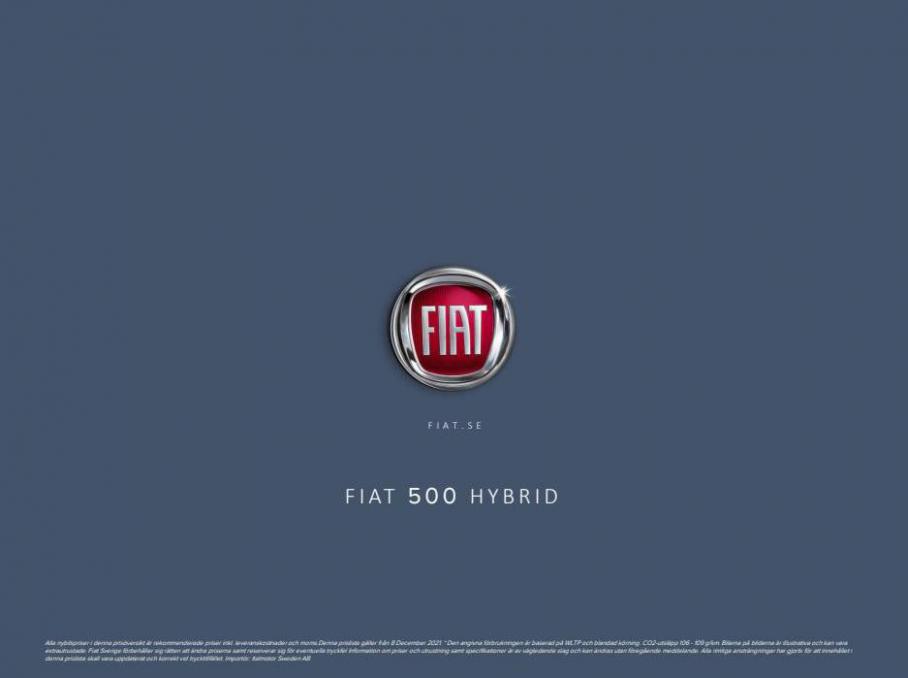 Fiat 500 Hybrid. Page 12