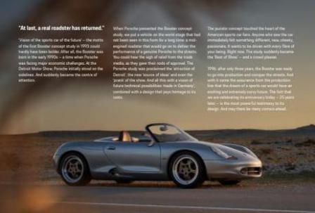 Porsche Boxster 25 years edition. Page 18
