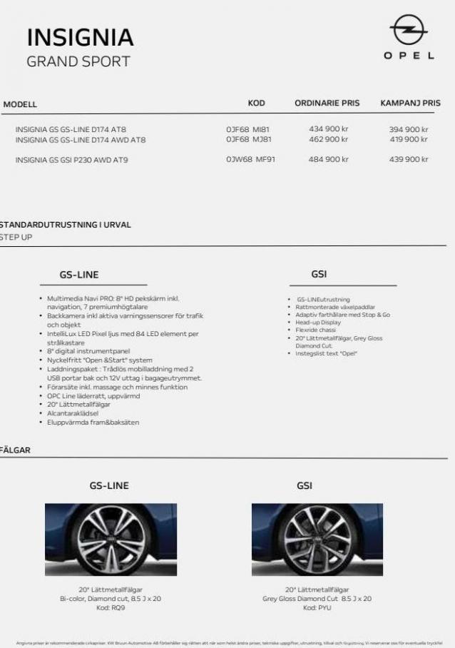 Opel - Insignia Grand Sport. Page 2