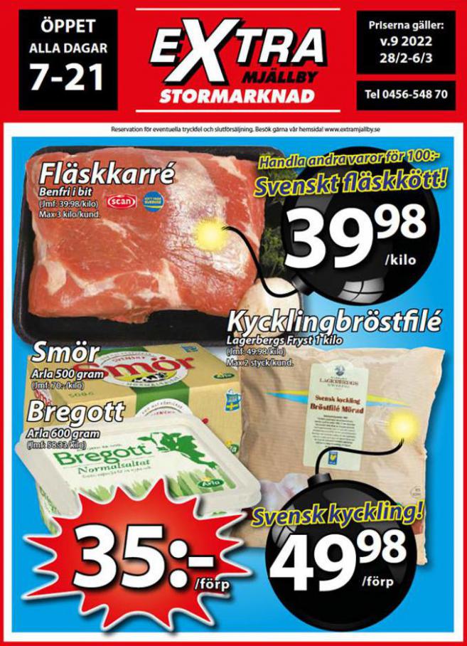 Extra Mjällby Stormarknad veckans blad. Extra Mjällby Stormarknad (2022-03-06-2022-03-06)
