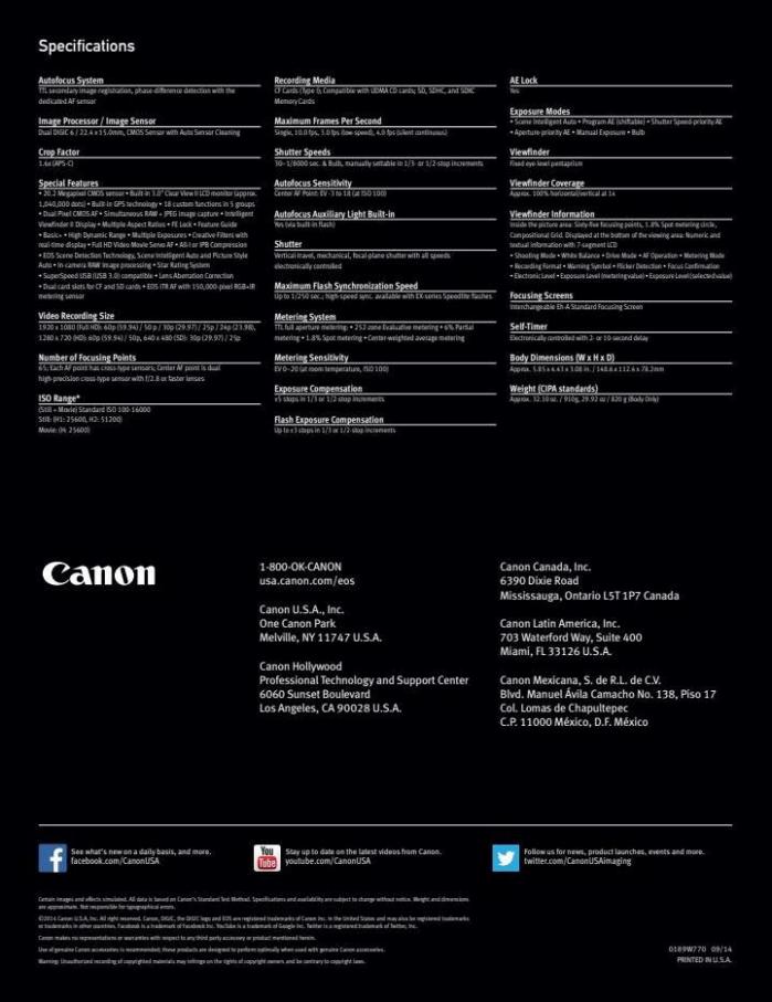 Canon EOS 7D Mark II. Page 10