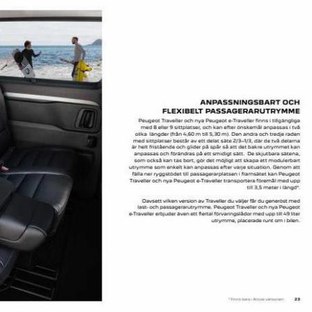 Peugeot traveller. Page 23