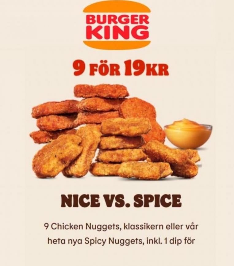 BurgerKing Nyheter. Burger King (2022-03-24-2022-03-24)