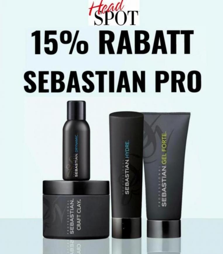 Erbjudande 15% Sebastian Pro. Headspot (2022-03-22-2022-03-22)