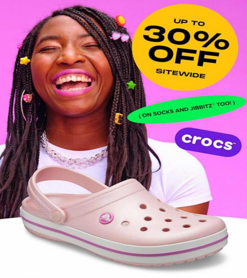 Women’s Day with up to 30%. Crocs (2022-03-08-2022-03-08)