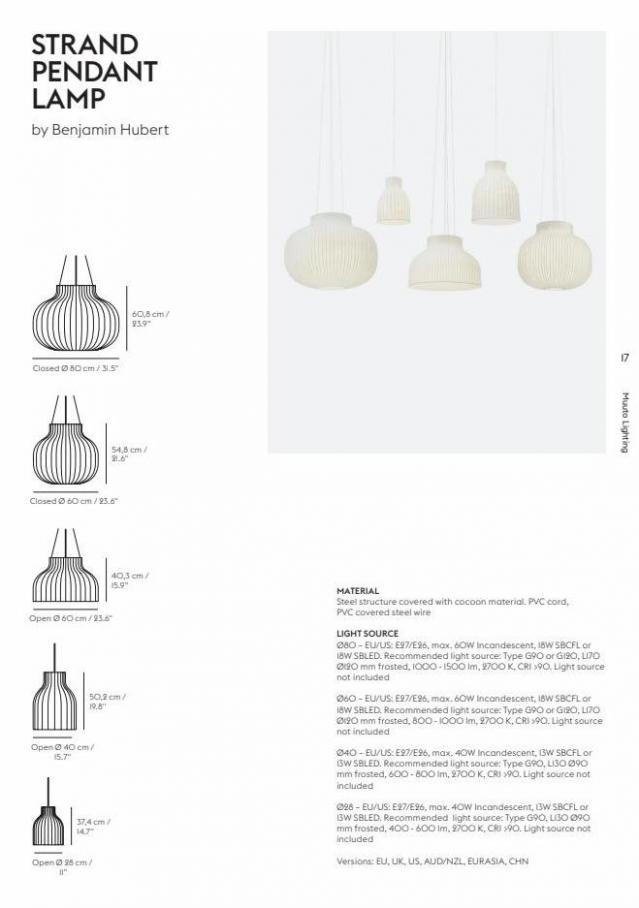 Muuto Lighting Catalog. Page 19