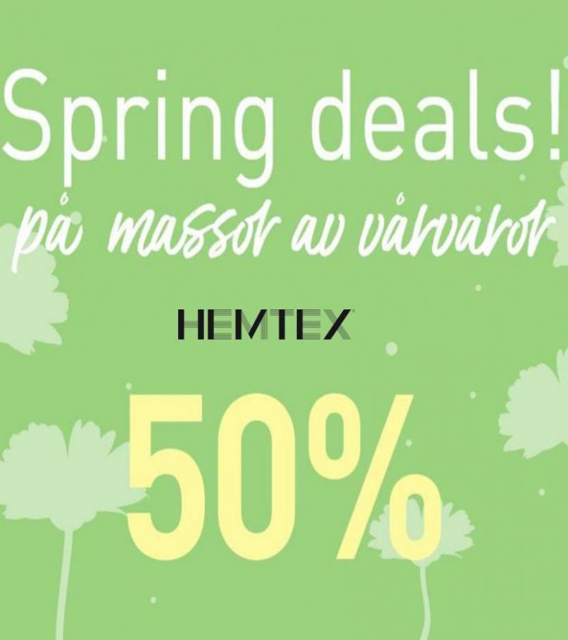 Spring Deals!. Hemtex (2022-04-30-2022-04-30)