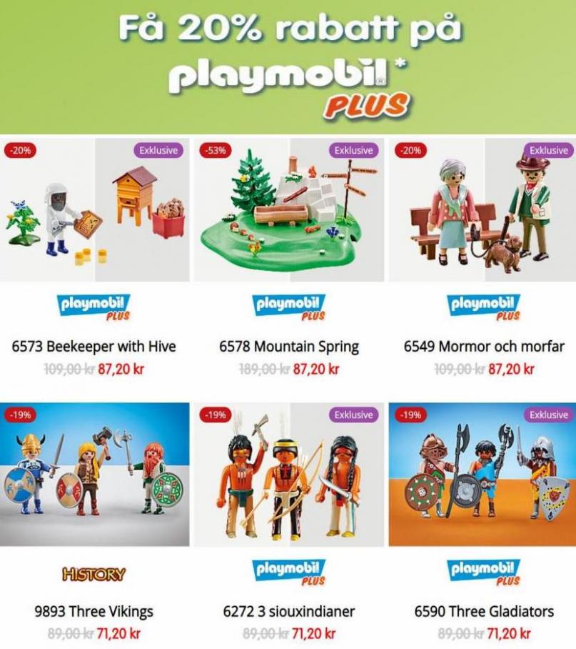 Missa inte det: 20 % rabatt på Playmobil PLUS-utbudet. Page 5