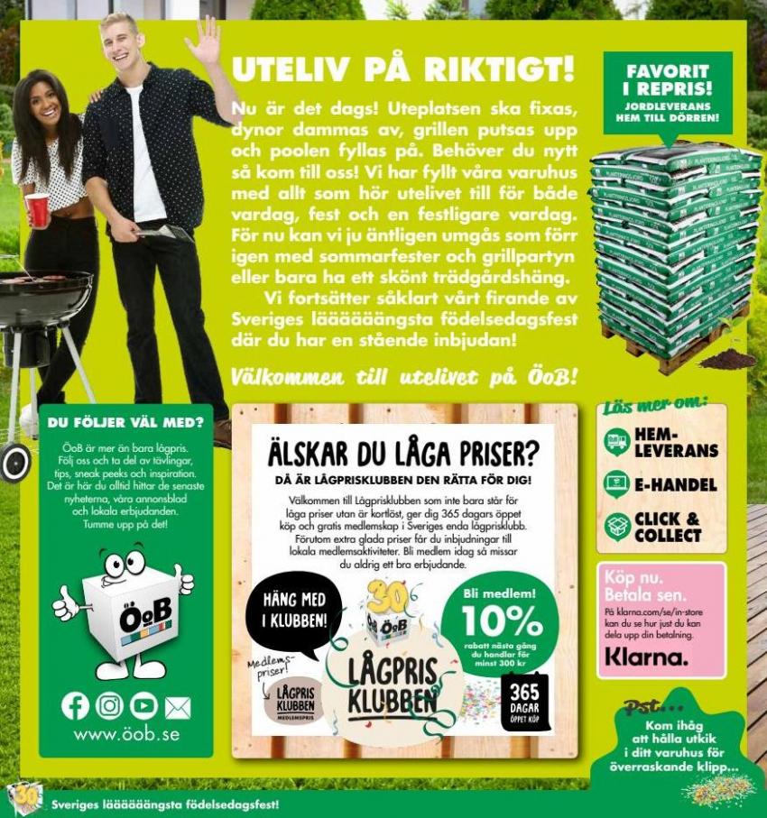 ÖoB Erbjudande Nu är det Vår på ÖoB!. Page 2