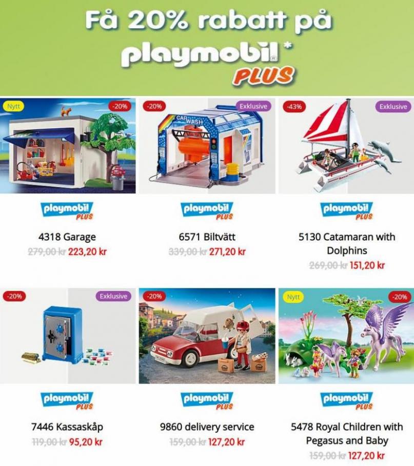 Missa inte det: 20 % rabatt på Playmobil PLUS-utbudet. Page 8