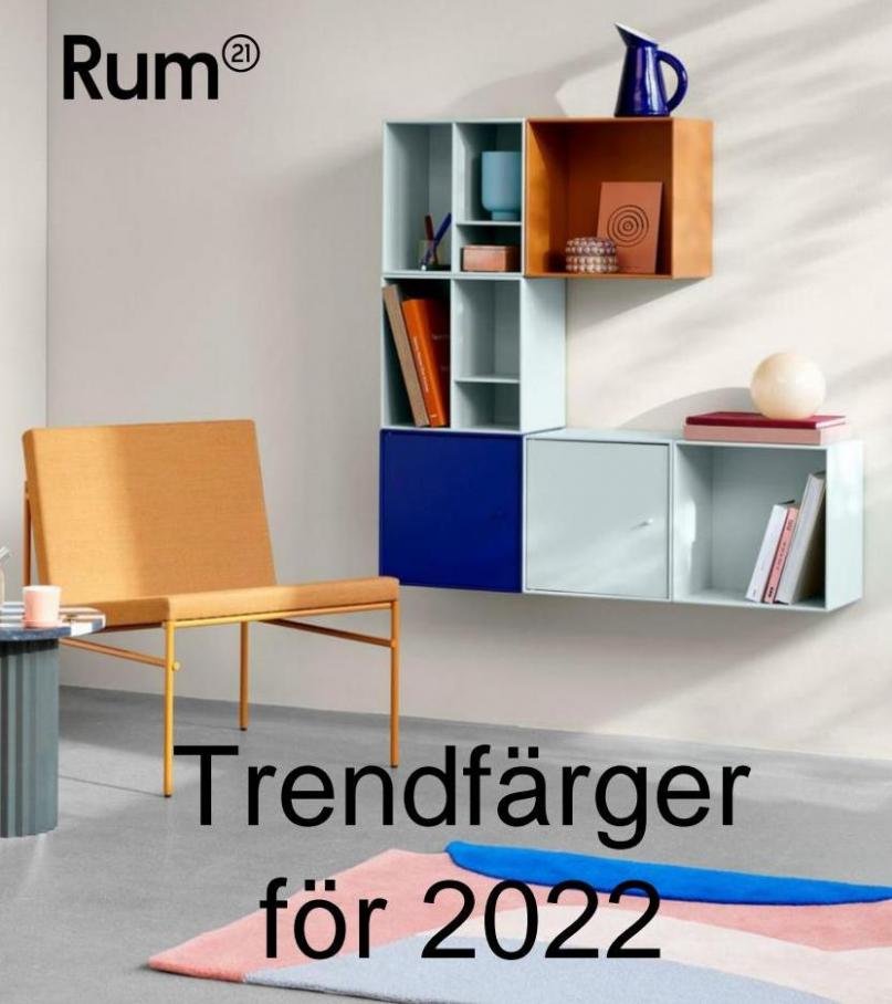 Trendfärger för 2022. Rum 21 (2022-04-30-2022-04-30)