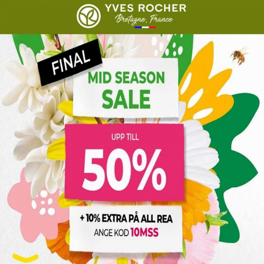 Mid Season Sale. Yves Rocher (2022-05-02-2022-05-02)