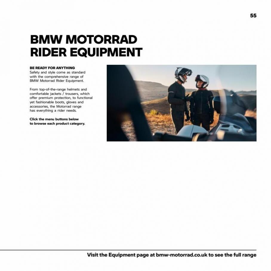 World of BMW Activity Brochure 2022. Page 55