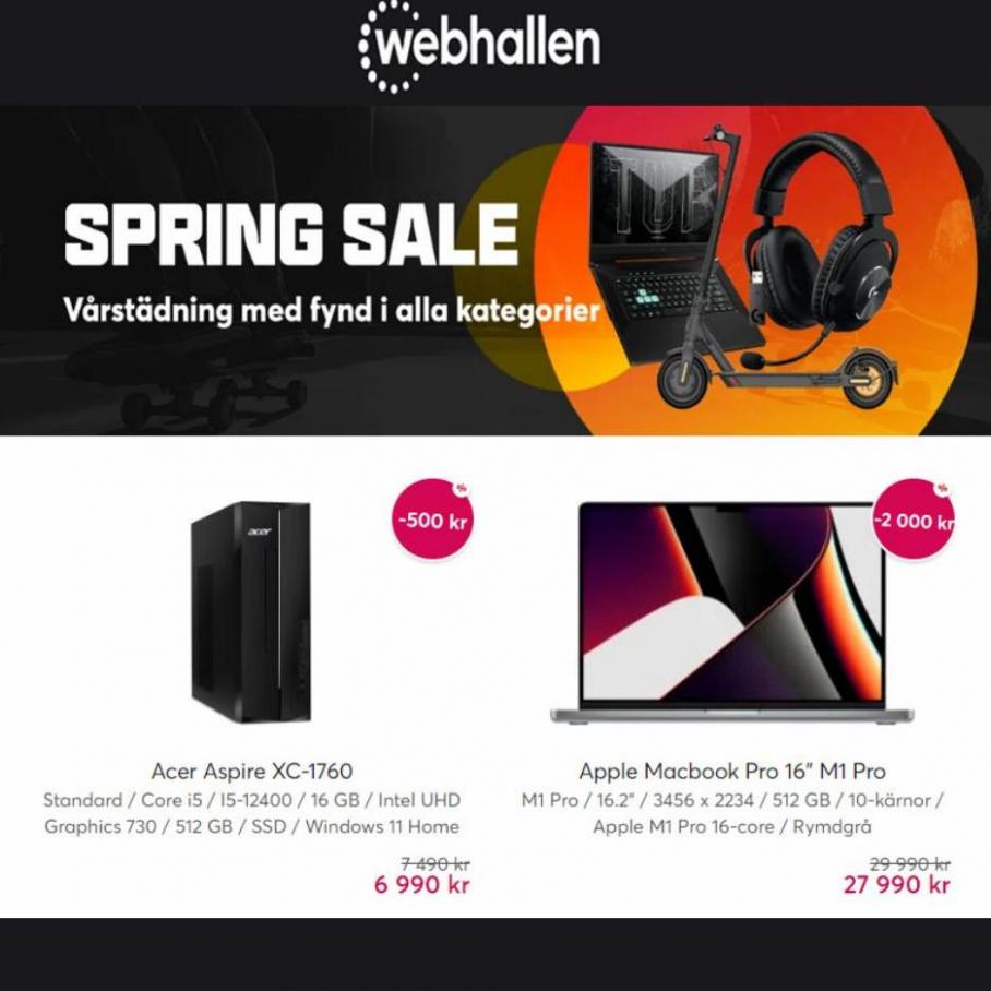 Webhallen Spring Sale. Page 6