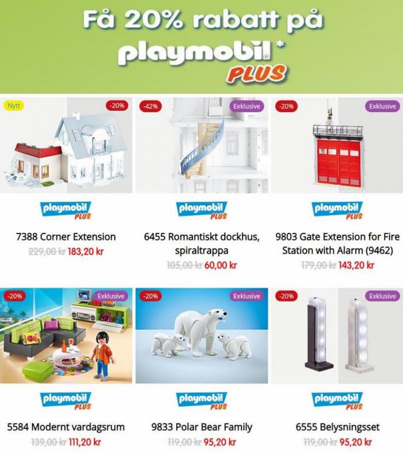 Missa inte det: 20 % rabatt på Playmobil PLUS-utbudet. Page 17