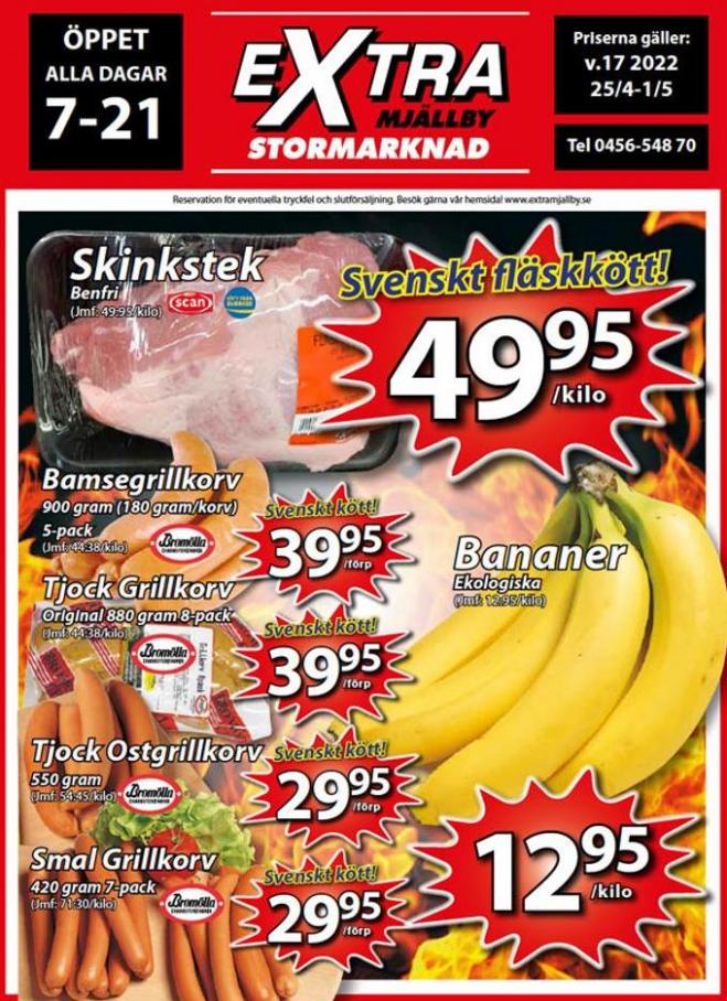 Extra Mjällby Stormarknad veckans blad. Extra Mjällby Stormarknad (2022-05-01-2022-05-01)