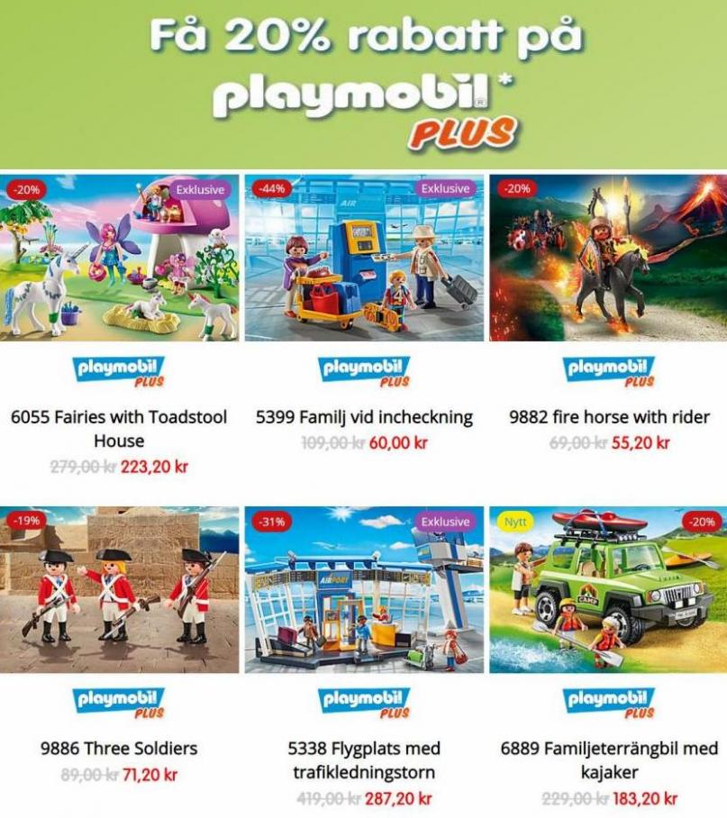 Missa inte det: 20 % rabatt på Playmobil PLUS-utbudet. Page 9
