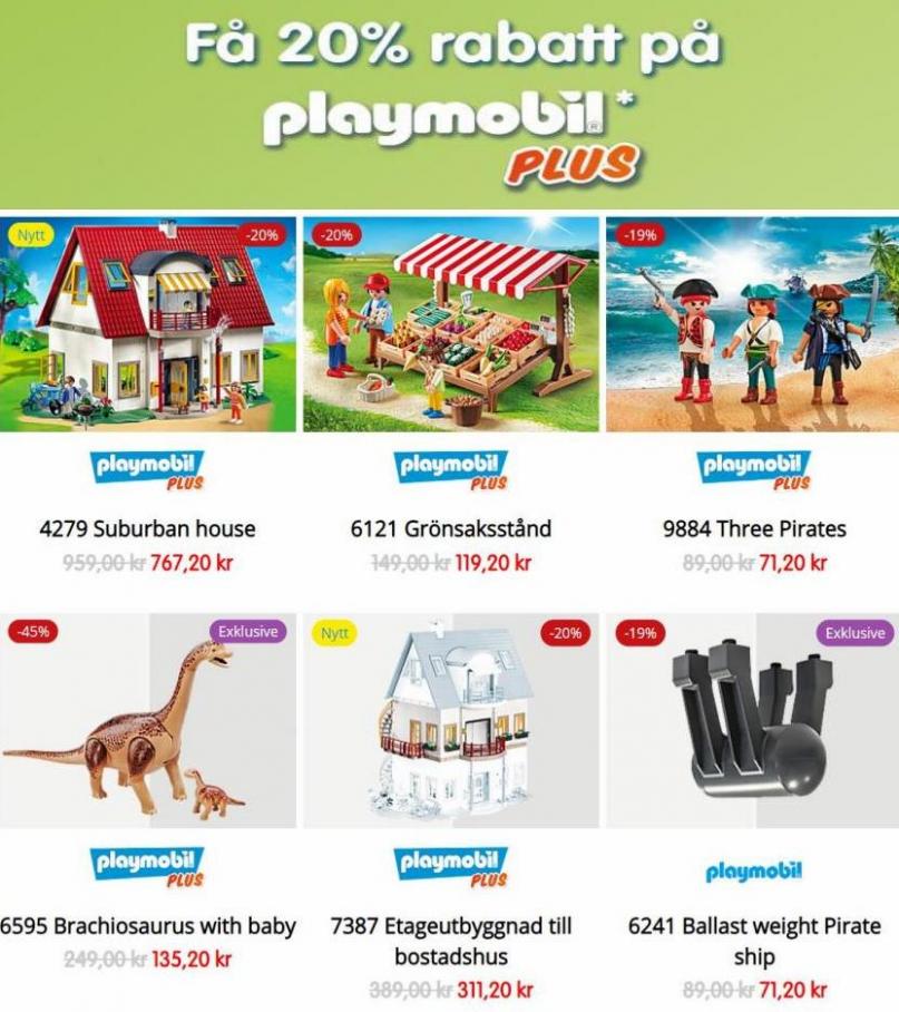 Missa inte det: 20 % rabatt på Playmobil PLUS-utbudet. Page 13
