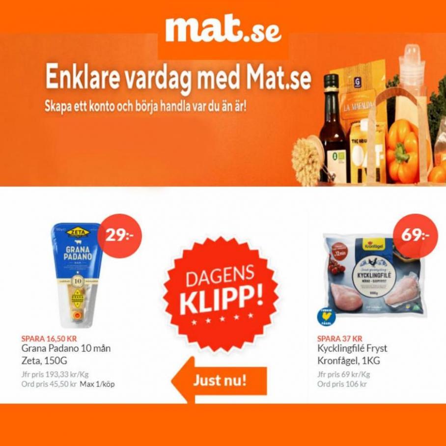 Erbjudande. Mat.se (2022-04-12-2022-04-12)
