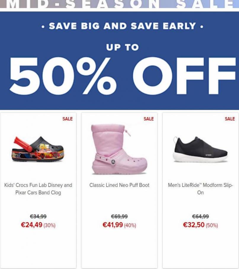 Our mid-season 50% off sale starts now!. Page 16