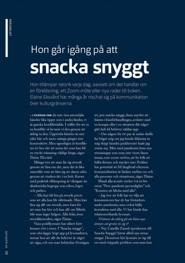 Synoptik Magazine. Page 32