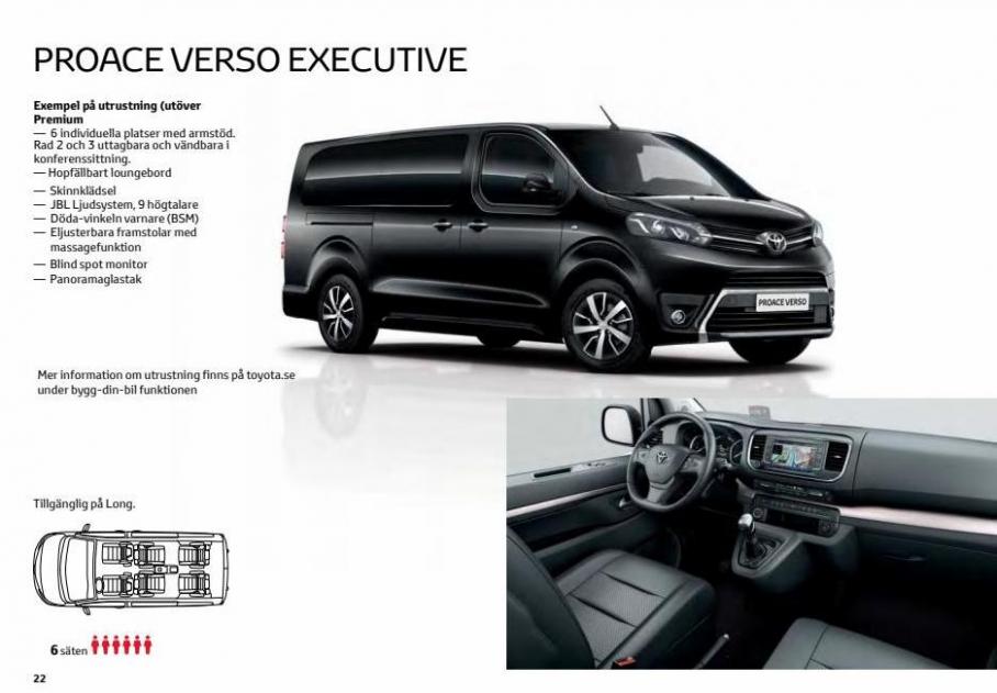 Toyota Proace Verso. Page 22