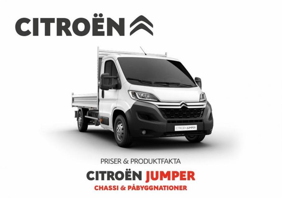 Citroën Jumper Chassi & Påbyggnationer. Citroën (2022-04-04-2022-04-04)