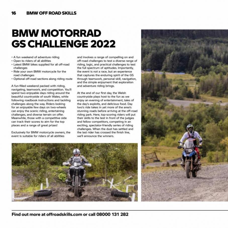 World of BMW Activity Brochure 2022. Page 16