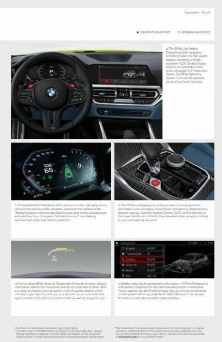 BMW M3 & M4. Page 41