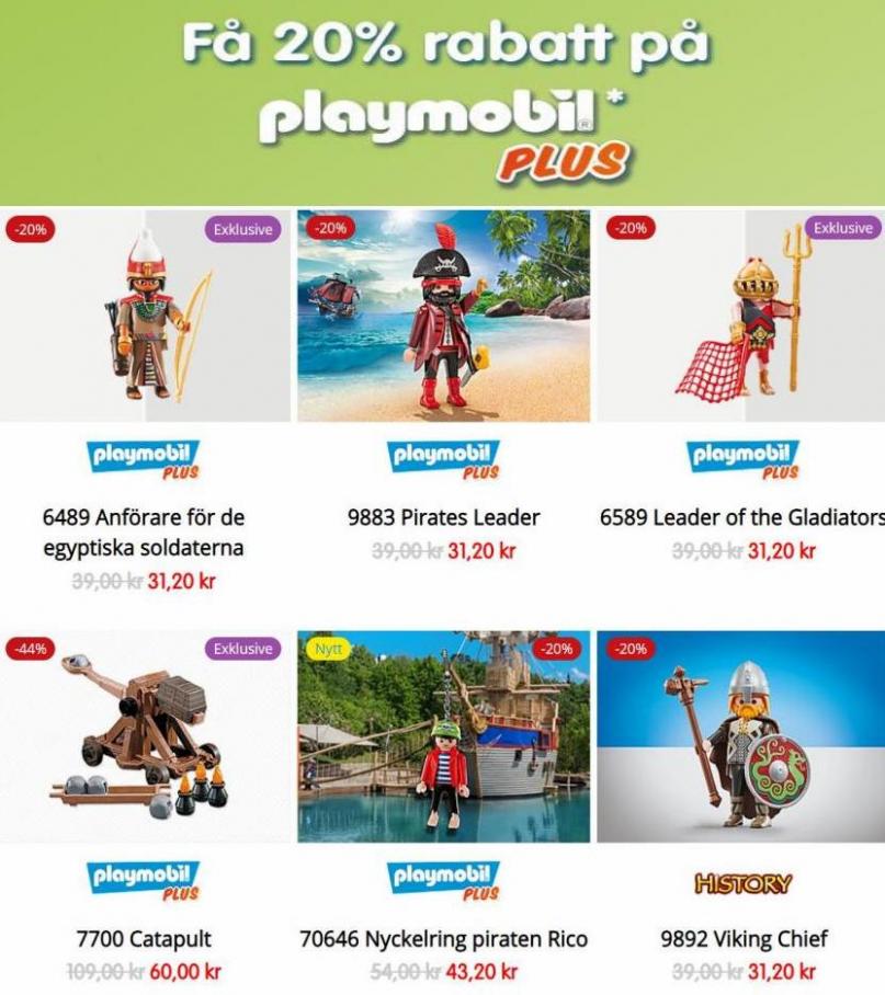 Missa inte det: 20 % rabatt på Playmobil PLUS-utbudet. Page 6