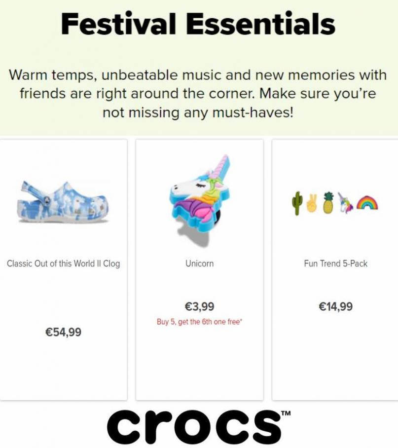 Festival Essentials. Page 5